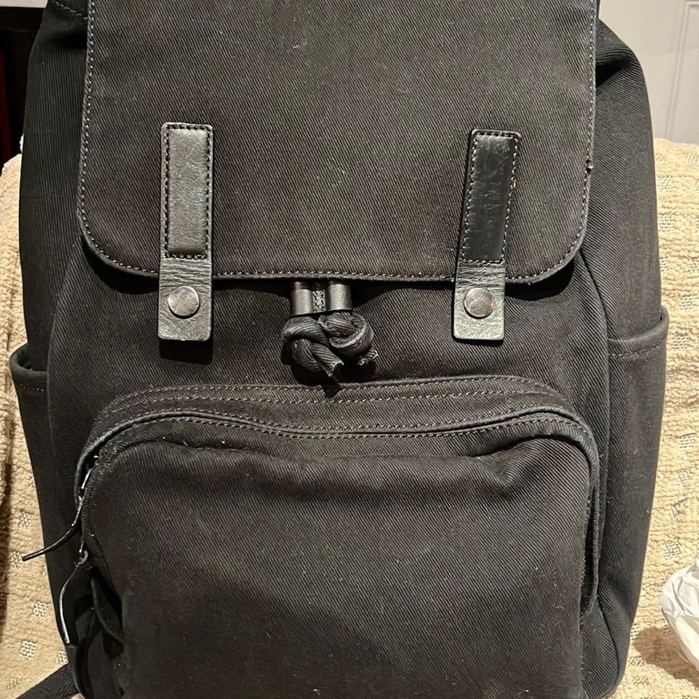 Black, Everlane Drawstring, Backpack - image 1